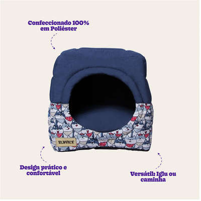 Toca Iglu Luppet Impermeavel Eco Azul