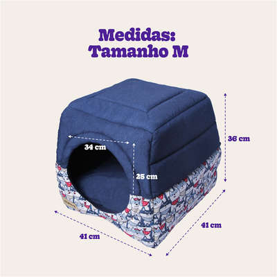 Toca Iglu Luppet Impermeavel Eco Azul