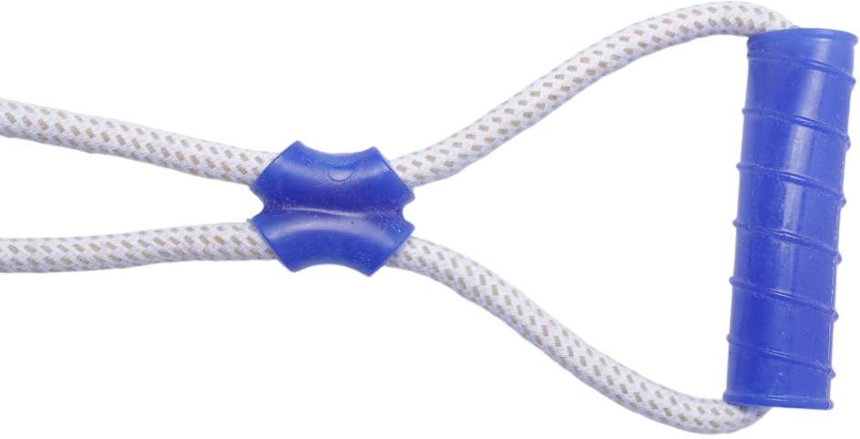 Brinquedo Mordedor Puxador Ventosa Azul para Cães - Tam. Único