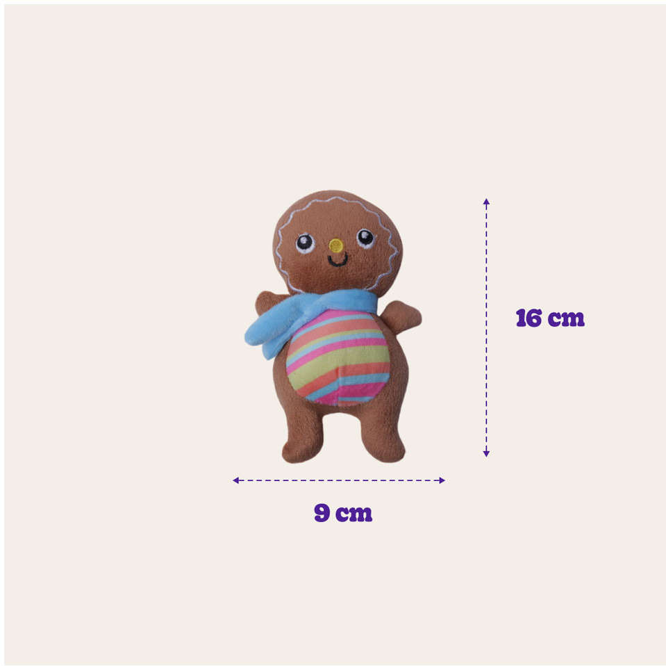 Brinquedo Pelúcia Bolachinha para Cães - Tam. Único