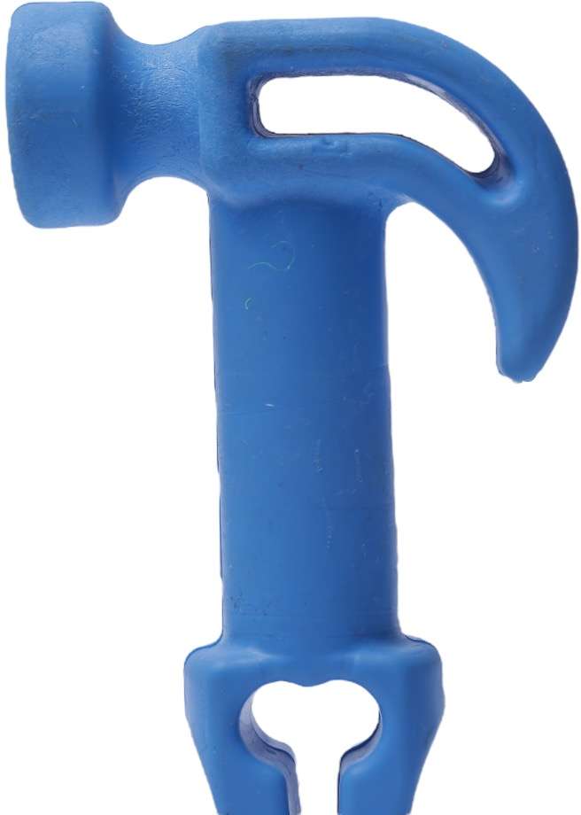 Brinquedo Pet Play Martelo Azul - Tam. Único