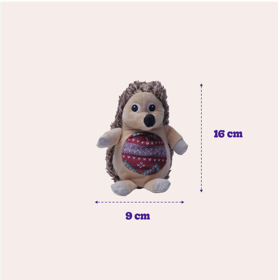 Brinquedo Pelúcia Porco Espinho para Cães - Tam. Único