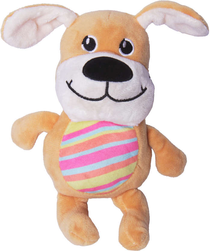Brinquedo Pelúcia Dog Colorido para Cães - Tam. Único