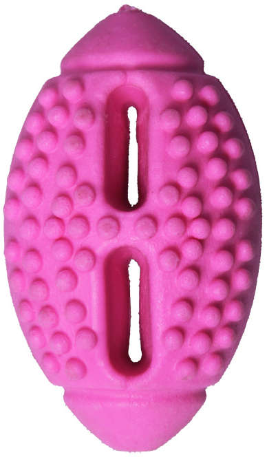 Brinquedo Pet Play Bola de Futebol Americano Rosa - Tam. Único