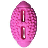 Brinquedo Pet Play Bola de Futebol Americano Rosa - Tam. Único