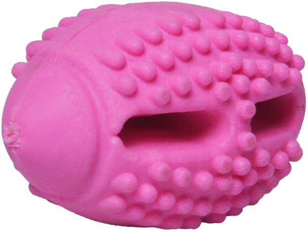 Brinquedo Pet Play Bola de Futebol Americano Rosa - Tam. Único