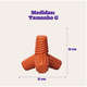 Brinquedo Mordedor Pet Games 4 Dogs Soft Laranja
