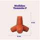 Brinquedo Mordedor Pet Games 4 Dogs Soft Laranja