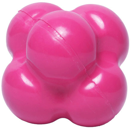 Brinquedo Bola Maciça Átomo 6 em 1 Pink para Cães - Tam. P