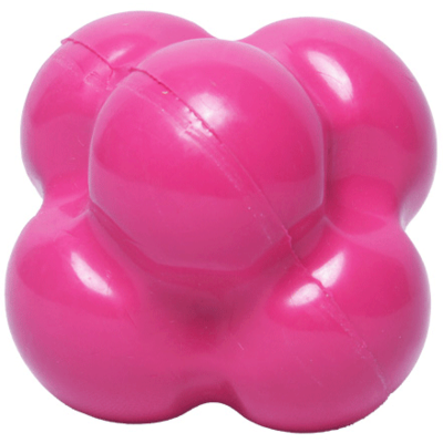 Brinquedo Bola Maciça Átomo 6 em 1 Pink para Cães