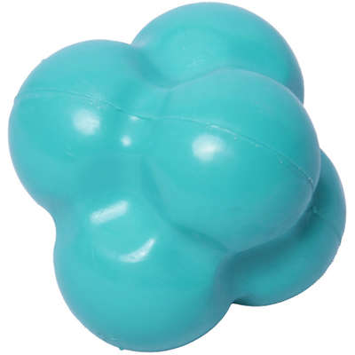 Brinquedo Bola Maciça Átomo 6 em 1 Verde Água para Cães