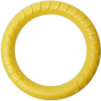 Brinquedo Jambo Mordedor Anel Ring Strong Amarelo