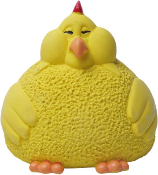 Brinquedo Galinha Dourada Textures para Cães - Tam. Único