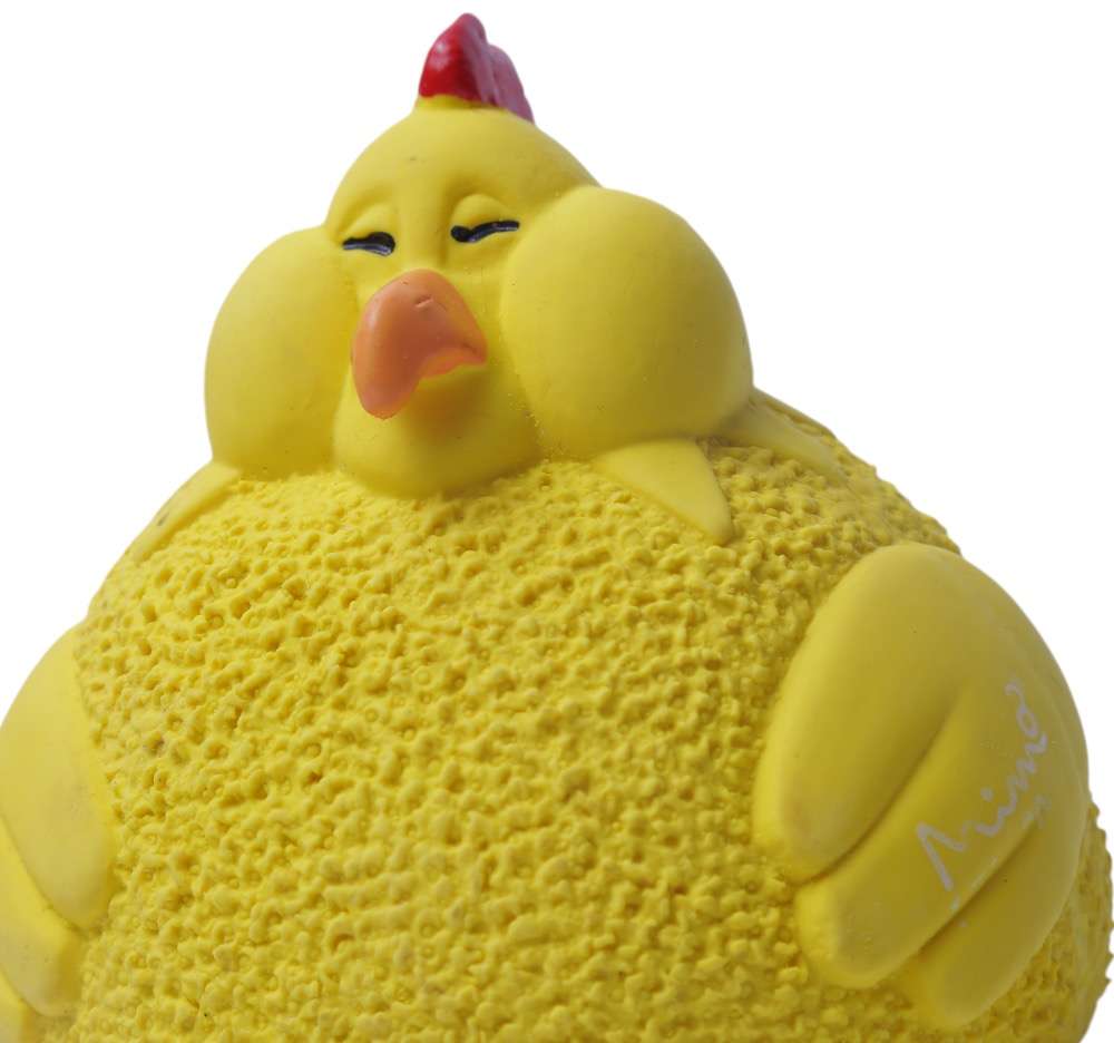 Brinquedo Galinha Dourada Textures para Cães - Tam. Único