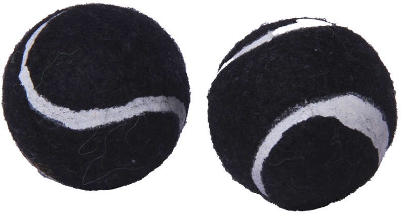 Brinquedo Bola de Tênis Extra Forte Pequeno para Cães - 2 Unidades