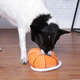 Brinquedo Pelúcia Bola Basquete com Puxador para Cães