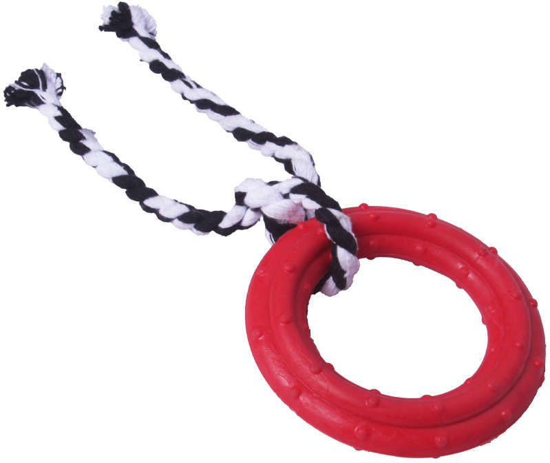 Brinquedo Duratoys Anel Massageador com Corda - Tam. Único