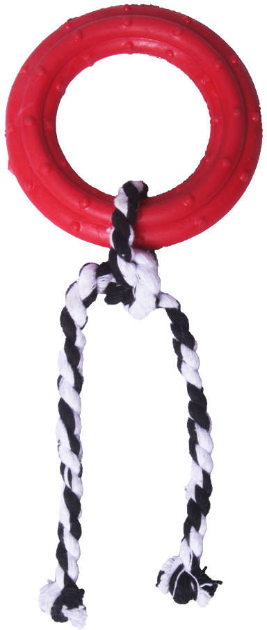 Brinquedo Duratoys Anel Massageador com Corda - Tam. Único