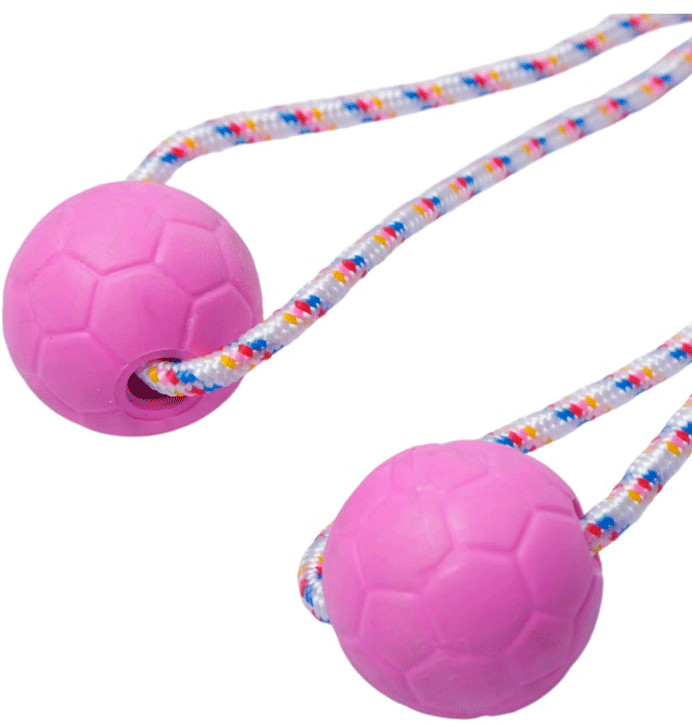 Brinquedo Duo Ball Divercão Rosa - Tam. P
