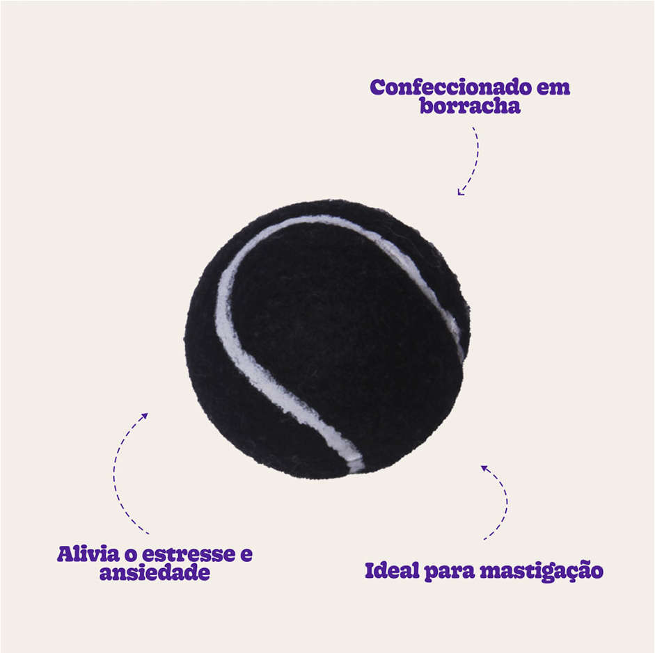 Brinquedo Bola de Tênis Extra Forte para Cães - Tam. G