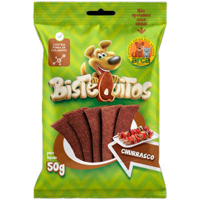 Bifinho Petitos Bistequitos para Cães Adultos Sabor Churrasco