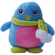 Brinquedo Pelúcia Pinguim Colorido para Cães - Tam. Único