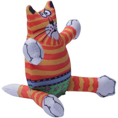 Brinquedo Fatcat Mini Terrible Nasty Scarries Laranja
