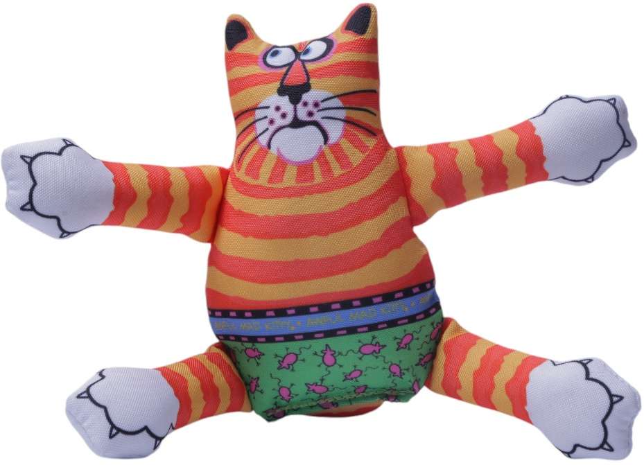 Brinquedo Fatcat Mini Terrible Nasty Scarries Laranja - Tam. P