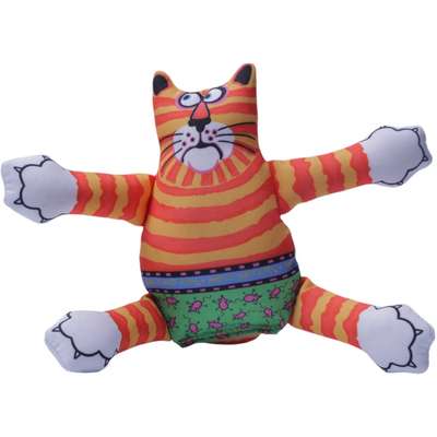 Brinquedo Fatcat Mini Terrible Nasty Scarries Laranja