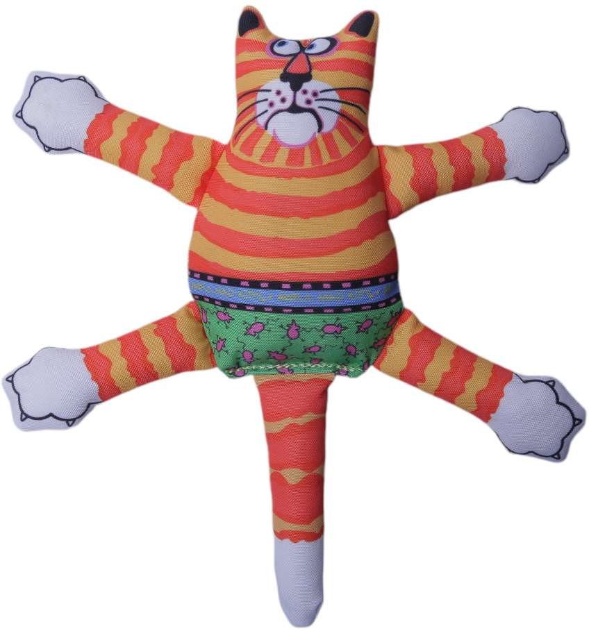 Brinquedo Fatcat Mini Terrible Nasty Scarries Laranja - Tam. P