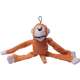 “Brinquedo Jambo Mordedor Pelúcia Macaco Kelev Laranja