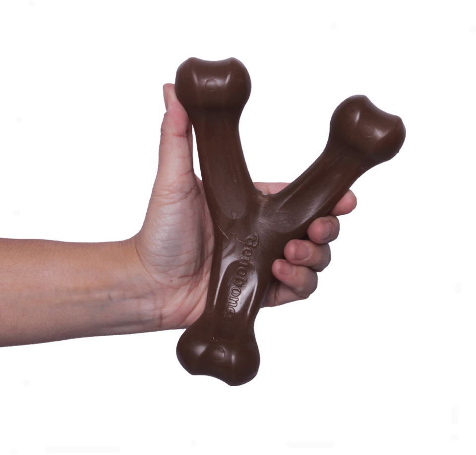 Brinquedo Benebone Wishbone Amendoim (818600) - Tam. M