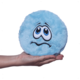 Brinquedo Chalesco Pelúcia Emoticon Uau para Cães