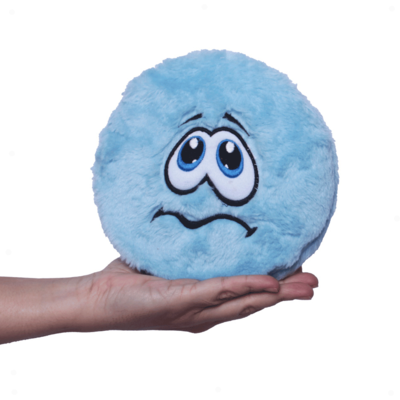 Brinquedo Chalesco Pelúcia Emoticon Uau para Cães