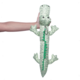 Brinquedo Jambo Mordedor Pelúcia Jacaré Long Verde