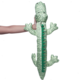Brinquedo Jambo Mordedor Pelúcia Jacaré Long Verde