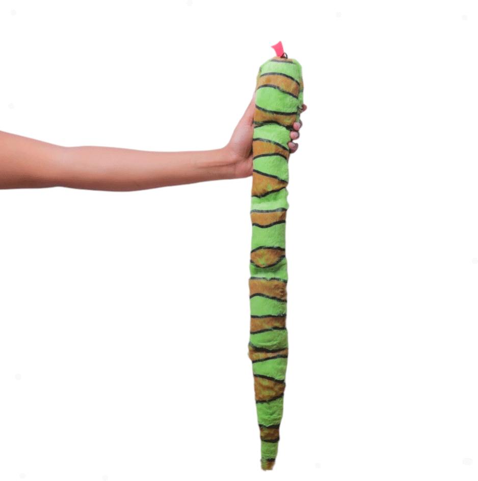 Brinquedo Jambo Mordedor Pelúcia Big Cobra Sound - Tam. Único