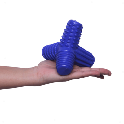 Brinquedo Mordedor Pet Games 4 Dogs Nylon Azul