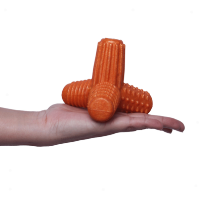 Brinquedo Mordedor Pet Games 4 Dogs Soft Laranja