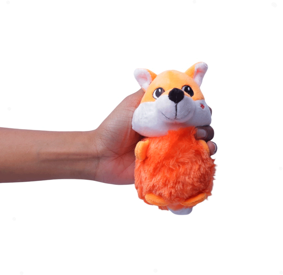 Brinquedo Pelúcia Raposinha para Cães - Tam. Único