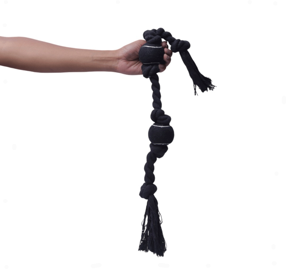 Brinquedo Dental Bola de Tênis Extraforte para Cães - Tam. Único