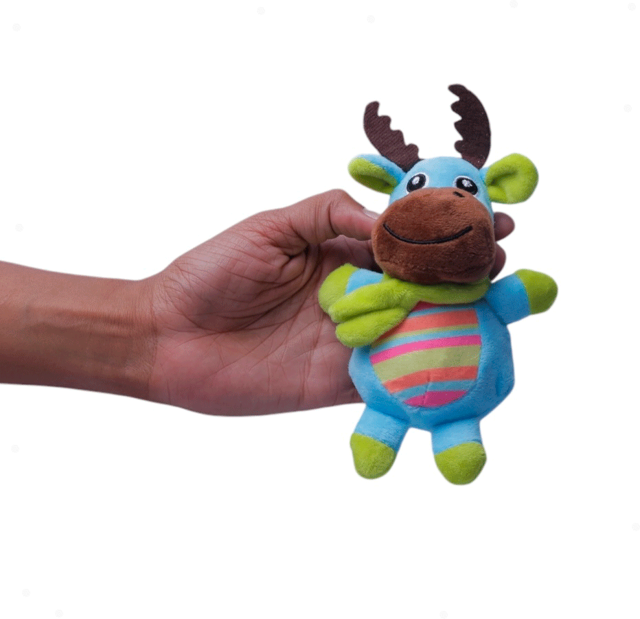 Brinquedo Pelúcia Burrinho para Cães - Tam. Único