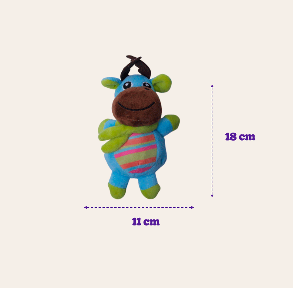 Brinquedo Pelúcia Burrinho para Cães - Tam. Único