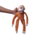 Brinquedo Jambo Mordedor Pelúcia Macaco Kelev Laranja”