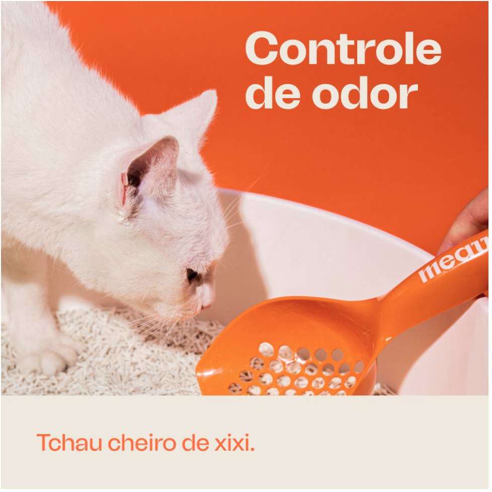 Granulado Higiênico de Tofu Meau para Gatos - 2,5Kg