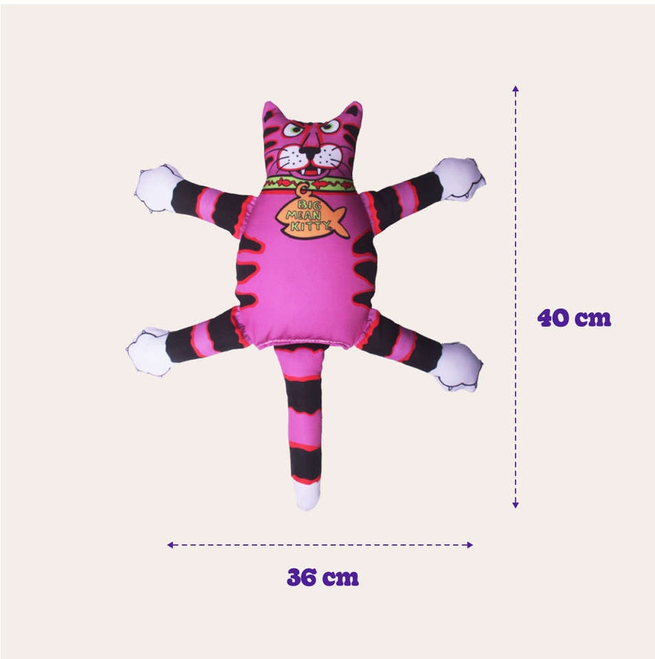 Brinquedo Fatcat Terrible Nasty Scaries Roxo - Tam. G