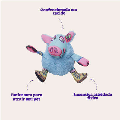 Brinquedo Fatcat Gruntleys Mini Azul