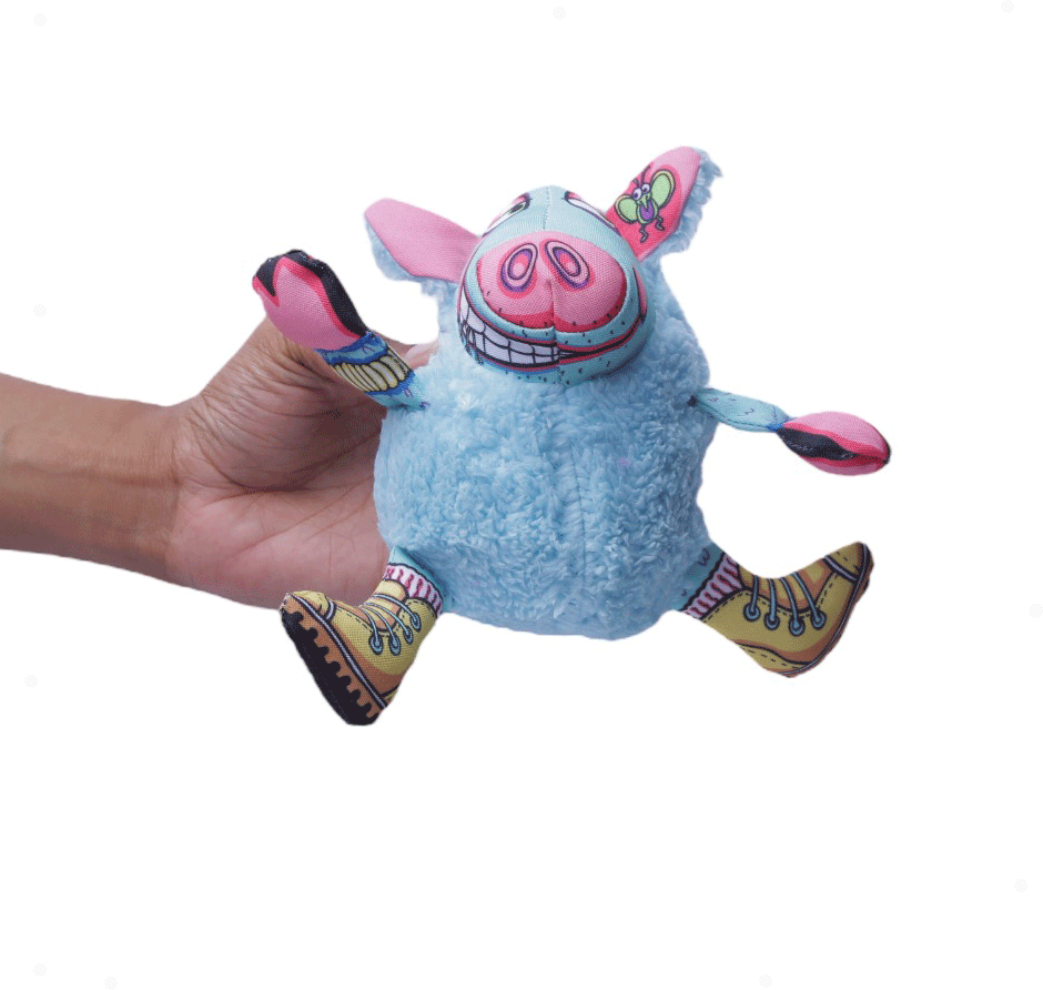 Brinquedo Fatcat Gruntleys Mini - Azul