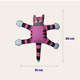 Brinquedo Fatcat Mini Terrible Nasty Scarries Roxo
