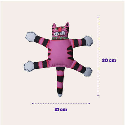 Brinquedo Fatcat Mini Terrible Nasty Scarries Roxo